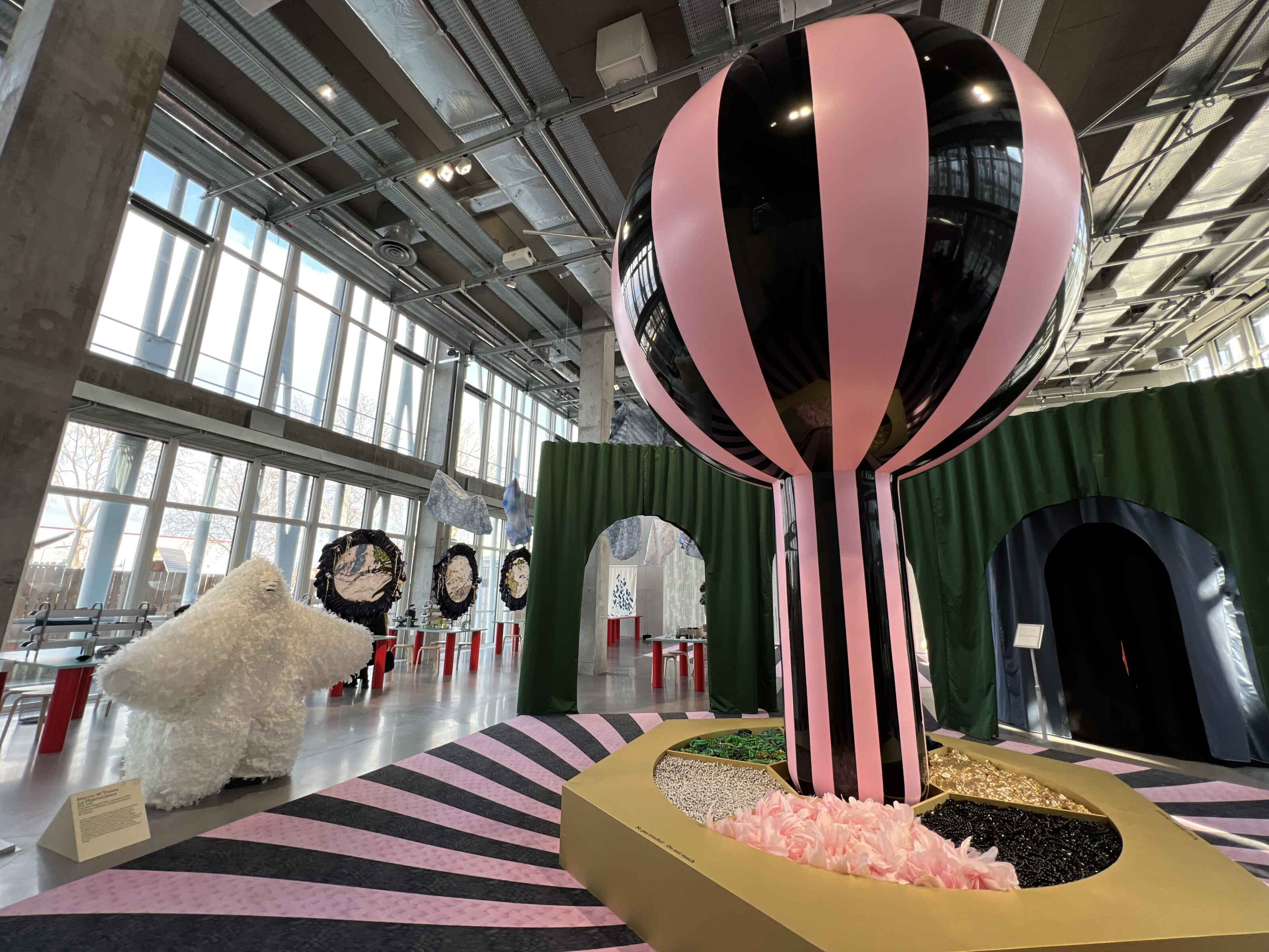 Artistic bespoke inflatable installation