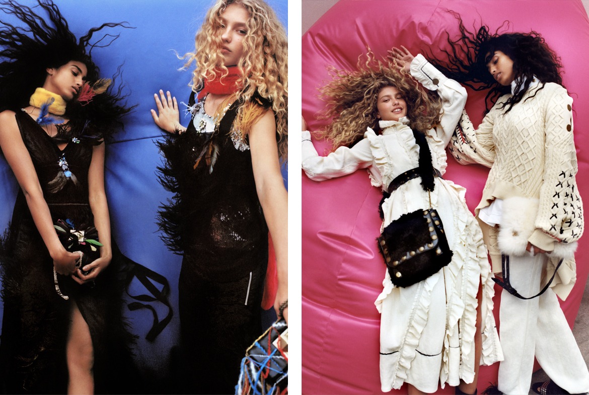 Campagne Sonia Rykiel autour de volumes gonflables colorés