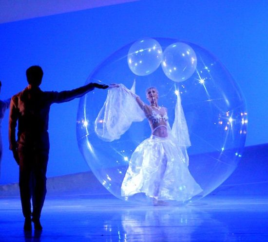 Bulle gonflable danseur - Ballet de Monte Carlo2