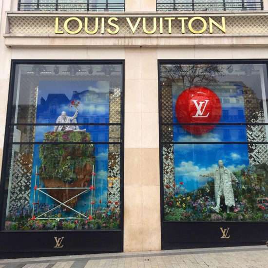 Ballon gonflable Louis Vuitton