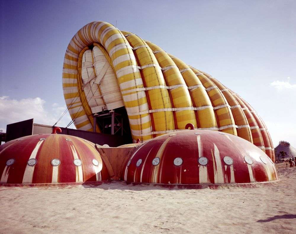 Yutaka Murata, Pavillon du groupe Fuji, Osaka, 1970 / © Yutaka Murata / © Osaka Prefectural Expo 1970 Commemorative Park Office - Exposition Aerodream